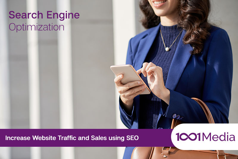 increase website traffic and sales using SEO